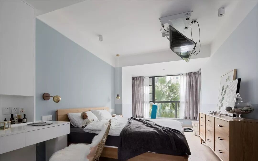 120平4室2厅，书房这样装，轻松拥有衣帽间+瑜伽室！