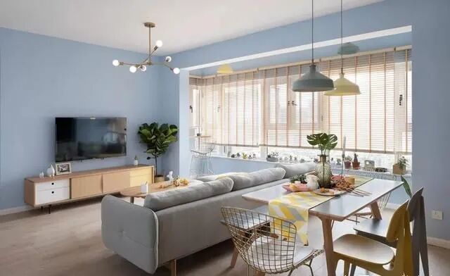 128m²现代简约，不造型不装饰也能美的清新脱俗