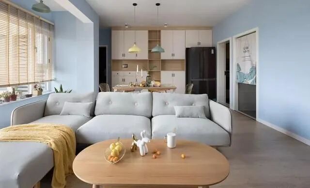 128m²现代简约，不造型不装饰也能美的清新脱俗