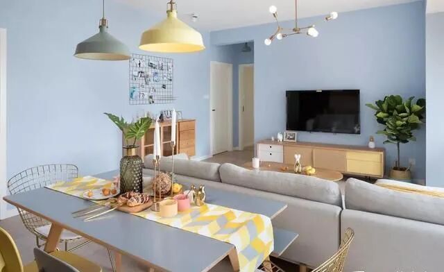 128m²现代简约，不造型不装饰也能美的清新脱俗