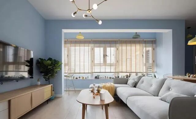 128m²现代简约，不造型不装饰也能美的清新脱俗