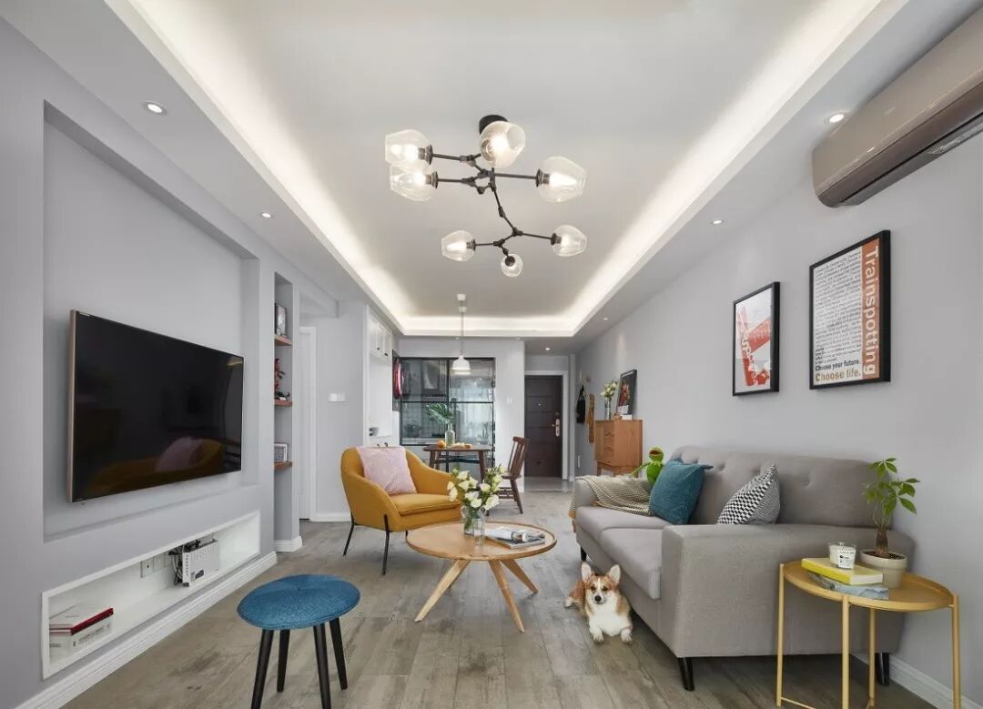 房子一定要裝電視櫃？我家挖洞代替，收納多客廳還顯大！ 家居 第6張