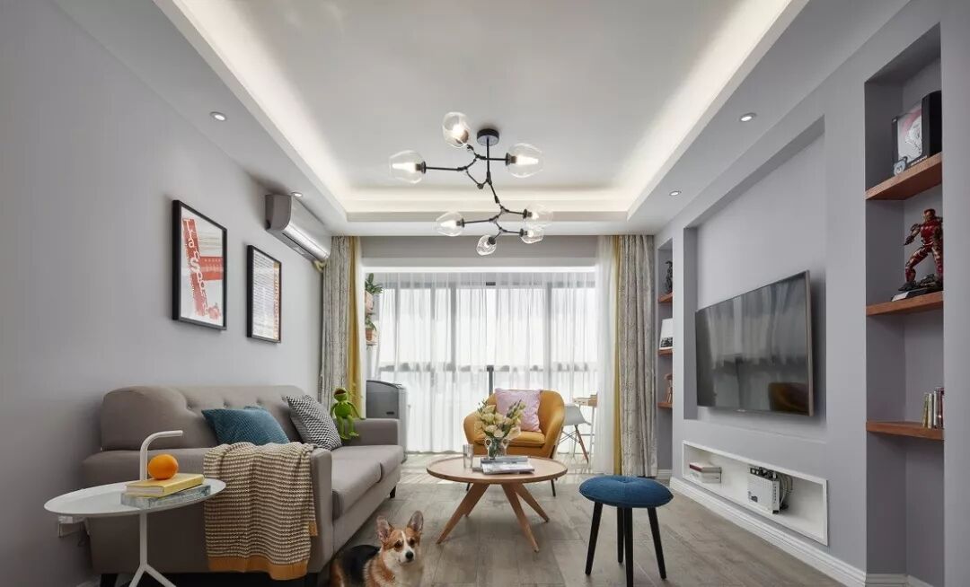 房子一定要裝電視櫃？我家挖洞代替，收納多客廳還顯大！ 家居 第5張