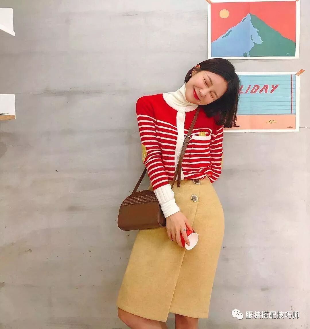 穿衣搭配：2019年開春穿外套+毛衣+裙子搭配，才最時髦好看！美炸了！ 時尚 第25張
