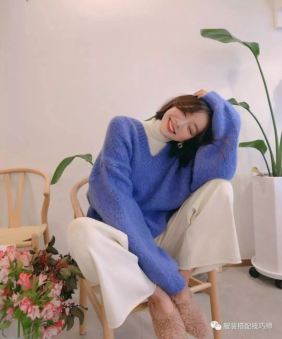 穿衣搭配：2019年開春穿外套+毛衣+裙子搭配，才最時髦好看！美炸了！ 時尚 第7張