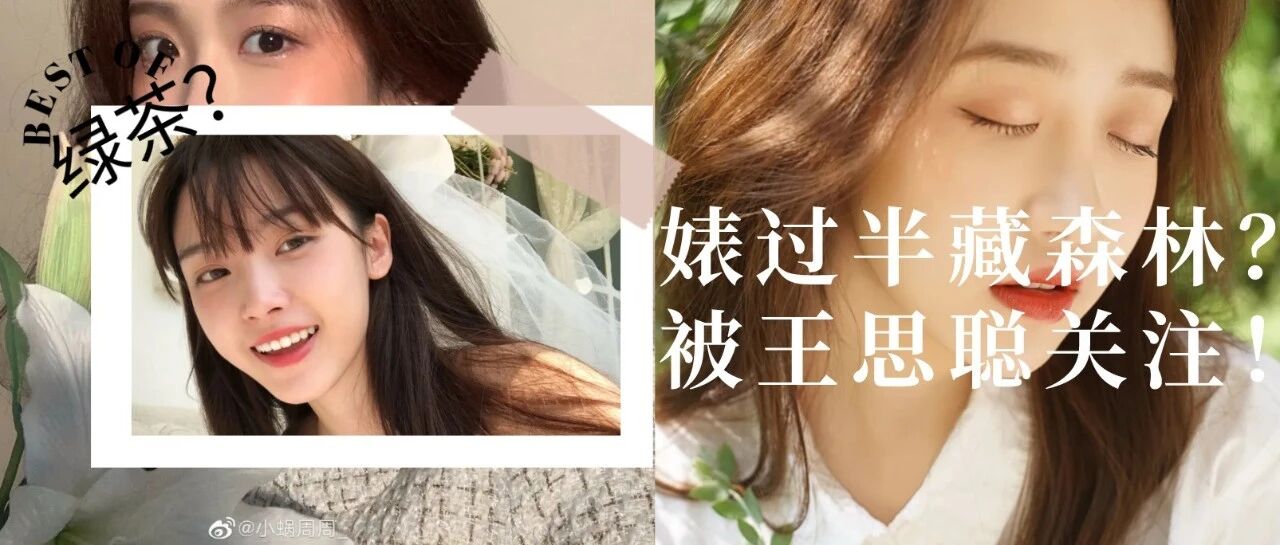 婊过半藏森林？被王思聪关注、穿挤奶小吊带，就活该被骂绿茶？？