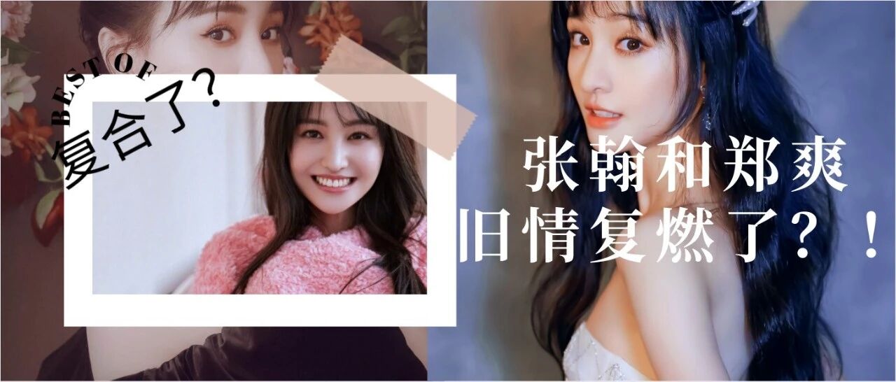 郑爽张翰竟然复合了？网友：张翰快跑，没被骂够吗！