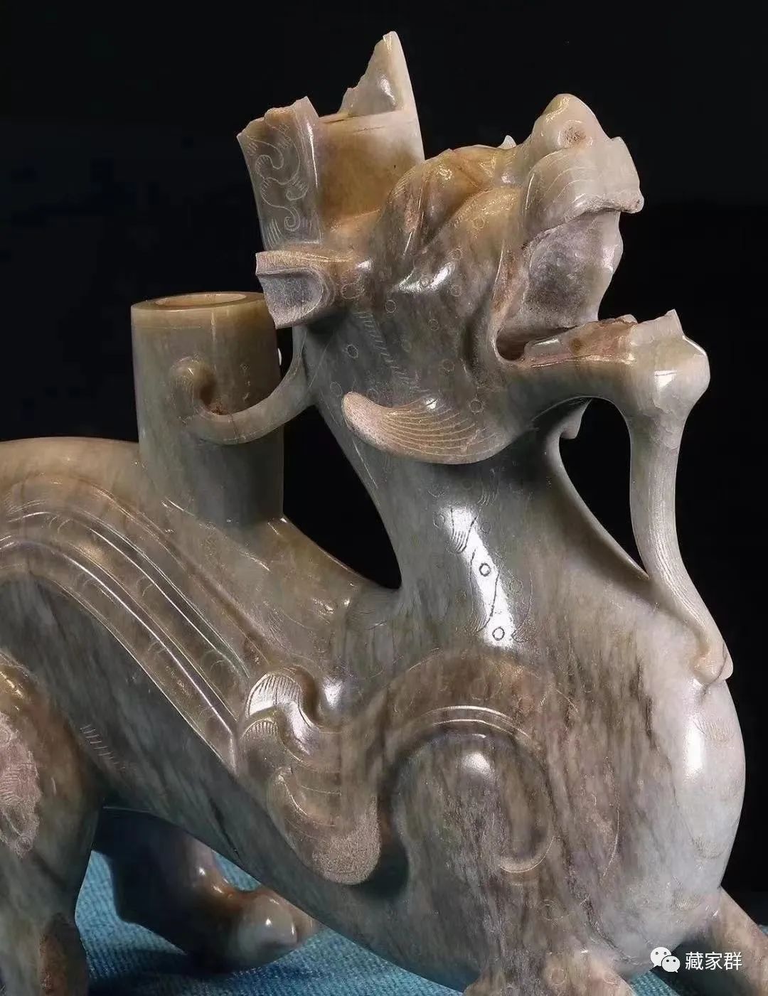 ▽鴻▽漢朝時代 高古玉 和田玉彫 馬紋彫り件 時代物 中国古美術 ▽鴻▽漢朝時代 高古玉 和田玉彫 馬紋彫り件 時代物 中国古美術