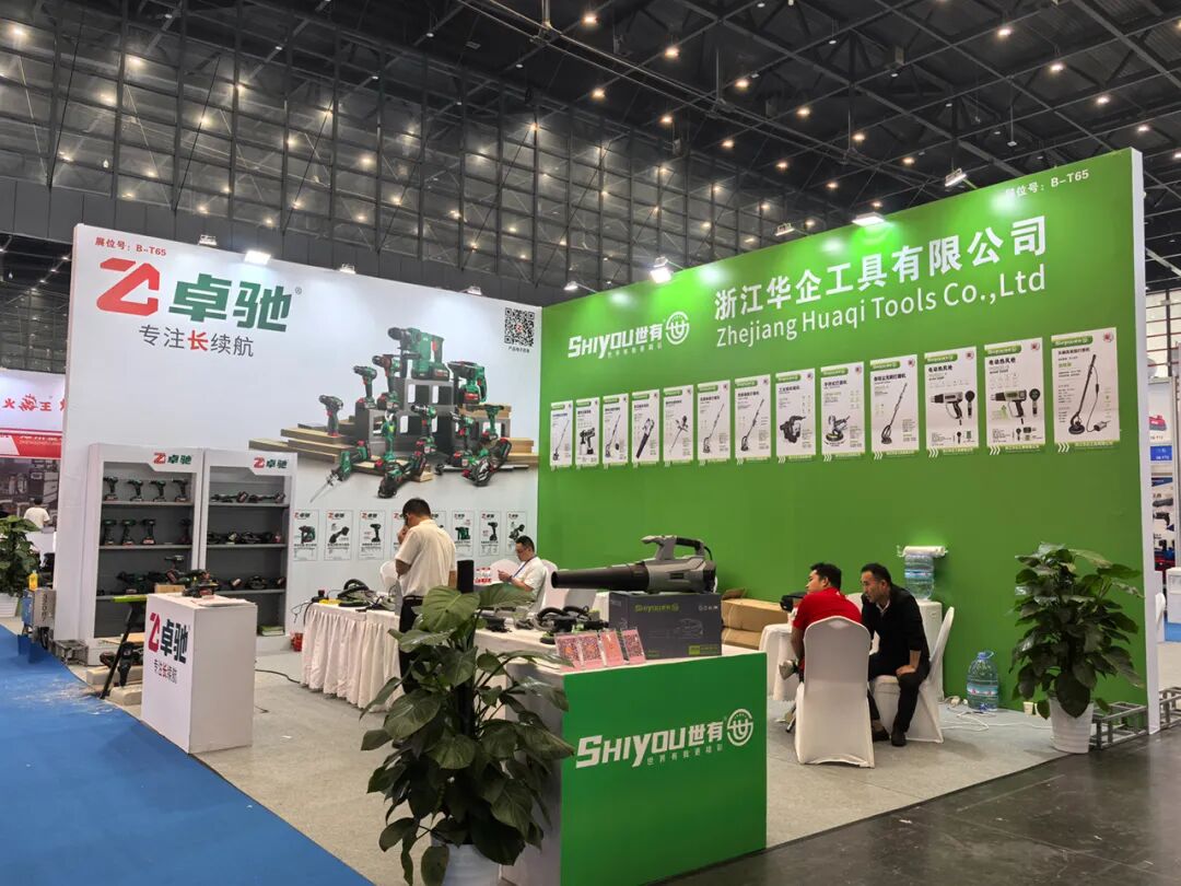 第20届郑州五金机电博览会 磨库在现场