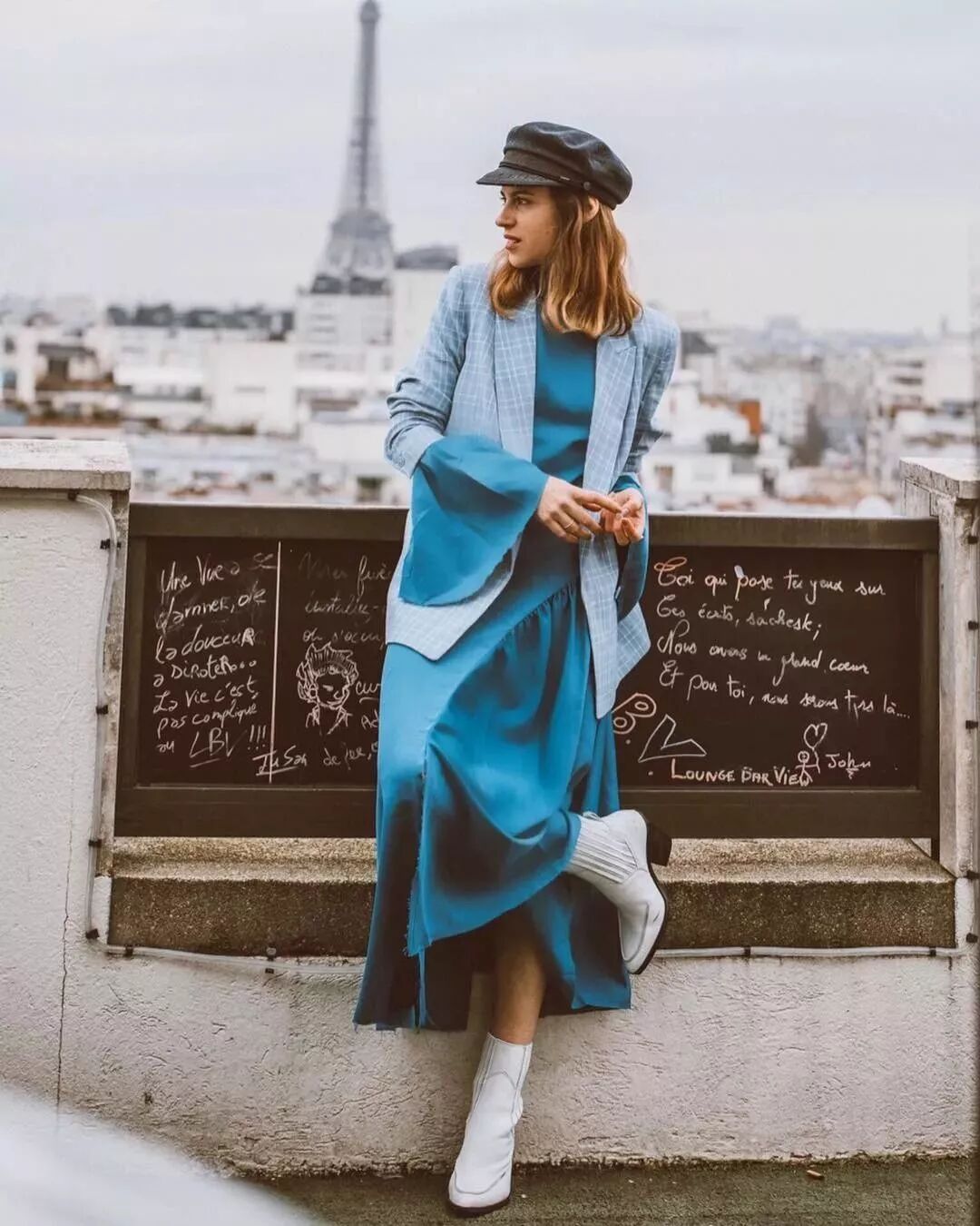 仙女裙＋外套，讓你美貌與時髦並存，好看炸了！ 時尚 第8張