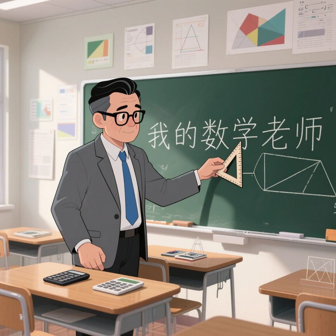 我们的数学老师