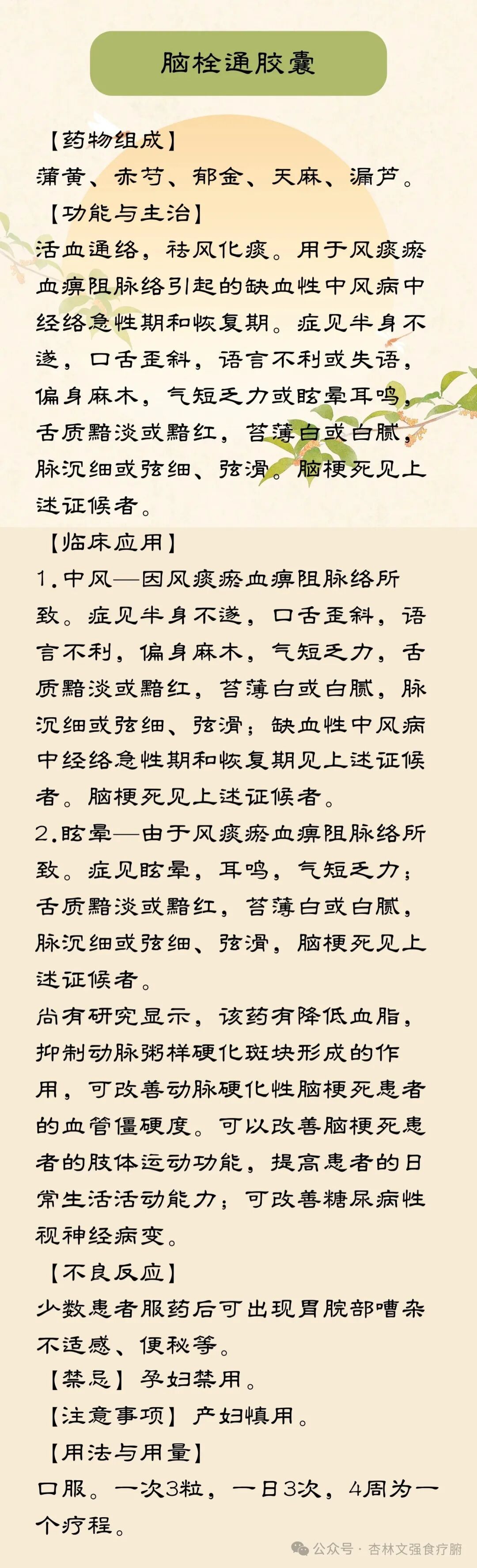 痿痹--中风后肩手综合征、手功能障碍中成药选用