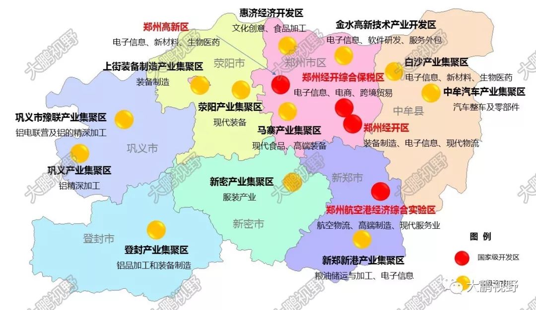 郑州市有4个*********开发区郑州经济技术开发区,郑州高新技术开发区