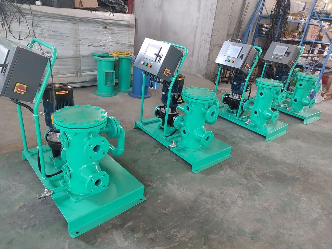 中央空调水系统除垢胶球清洗装置