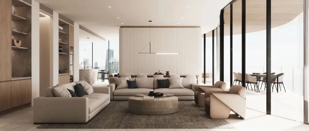 豪华公寓的空间布局，就该是点到为止的大尺度