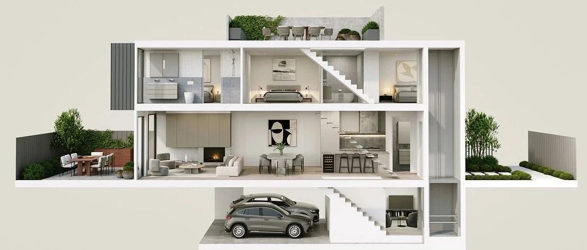 335㎡ 小独栋，不奢华不豪装，简约设计越看越美