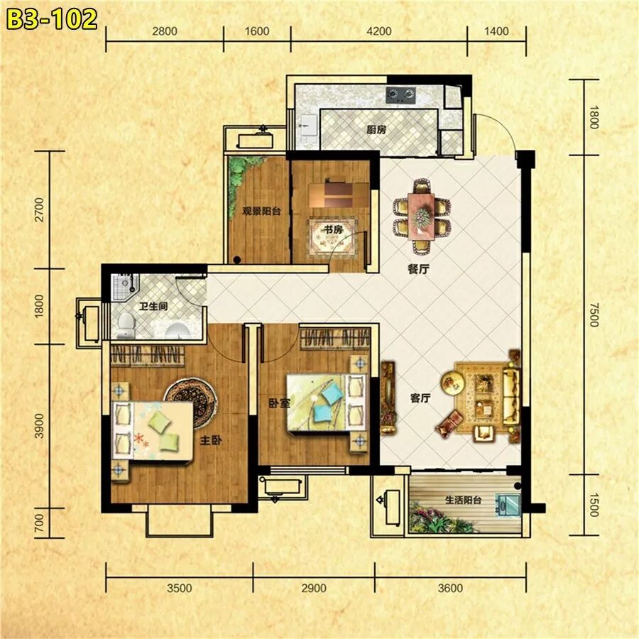  地铁+名校，武广“全新盘”即将首开！