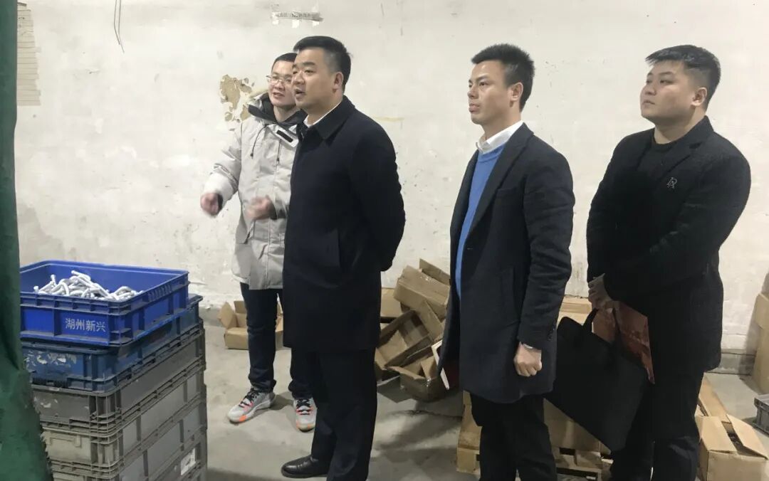 区委常委区纪委书记徐志勇走访阳光驿道挂点企业