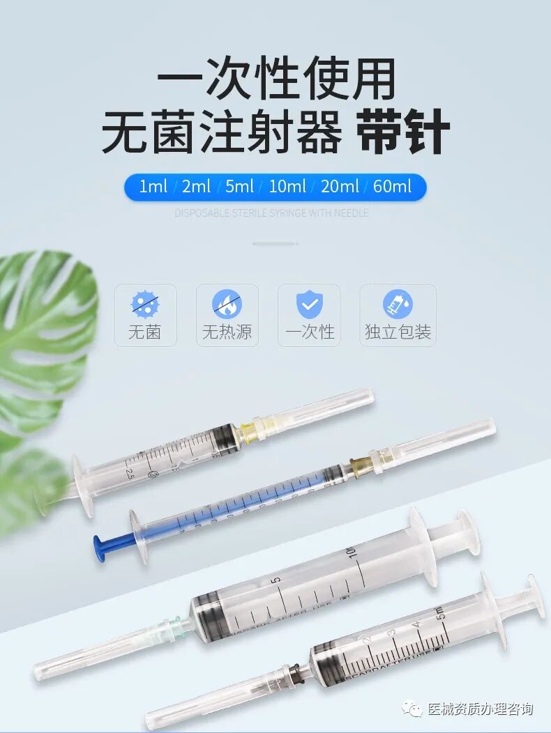 为什么叫一次性注射器一次性使用无菌注射器属于几类医疗器械？销售需要什么相关资质？_https://www.jmylbn.com_新闻资讯_第2张
