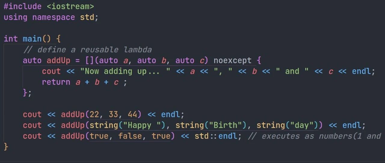 lambda演进史(C++14/17/20)(c++,lambda表达式) AI牛丝