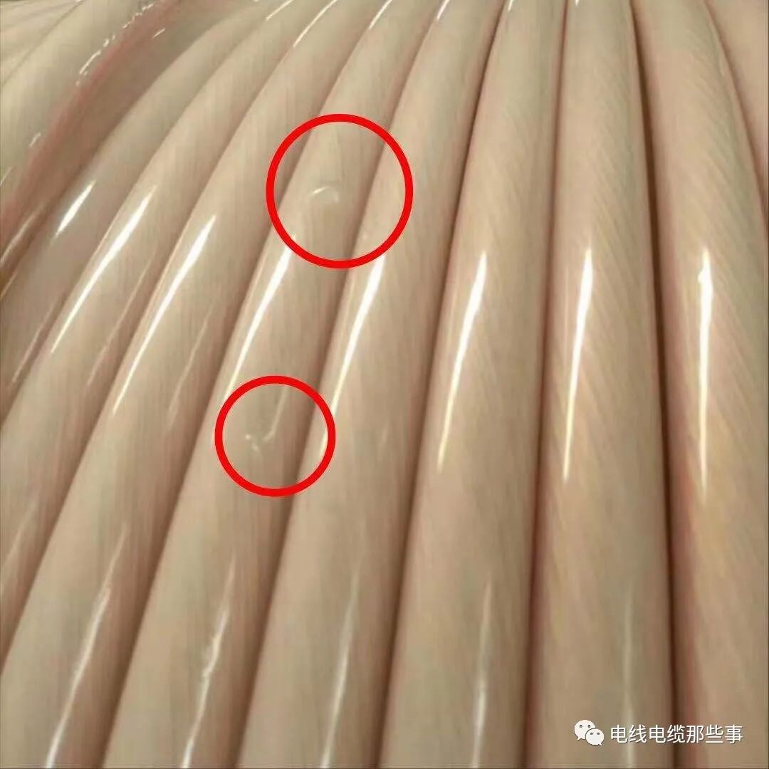 交聯電纜線芯絕緣擠出的缺陷有幾種？原因是什么的圖2
