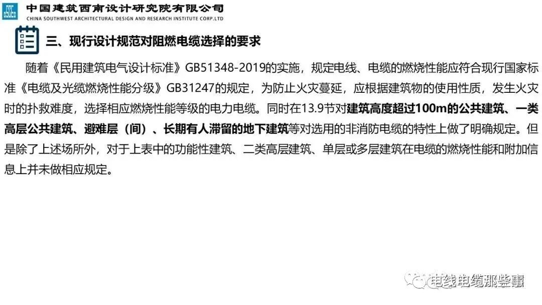 干货分享 | 民用建筑阻燃线缆特性分析及应用，值得收藏的图29