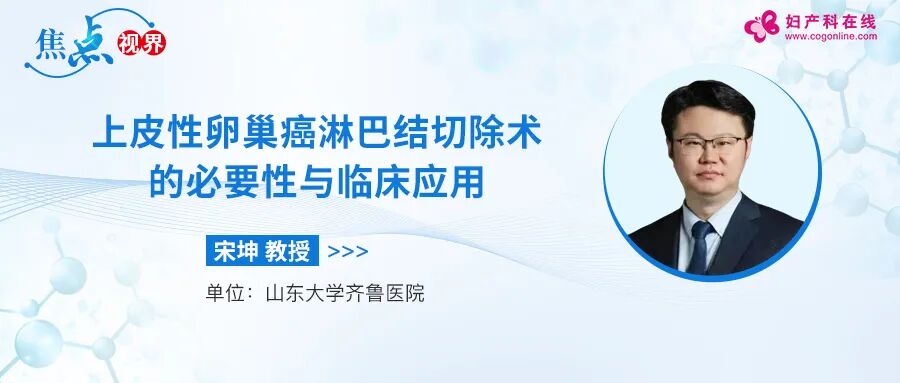 怎么使用妇科探针焦点视界丨宋坤教授：上皮性卵巢癌淋巴结切除术的必要性与临床应用_https://www.jmylbn.com_新闻资讯_第1张