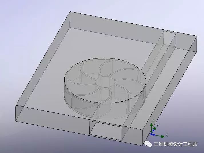 利用SOLIDWORKS Flow Simulation来进行旋转流体仿真的图1