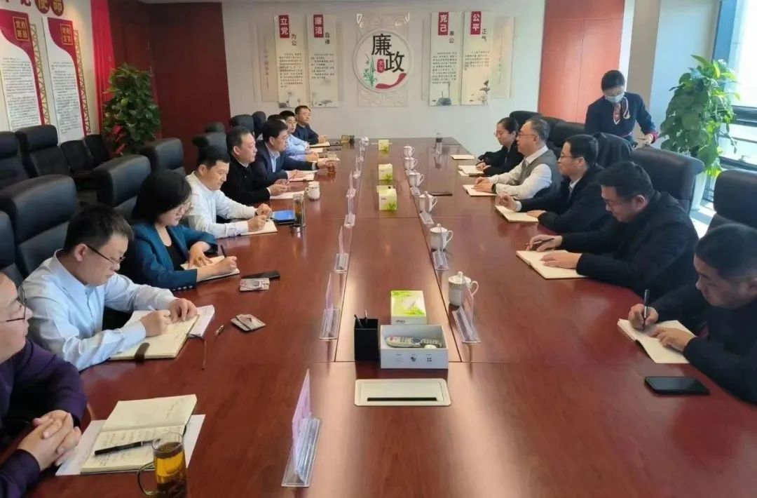 【權屬公司】德達高速發(fā)展集團到山東高速基礎設施建設有限公司學習交流