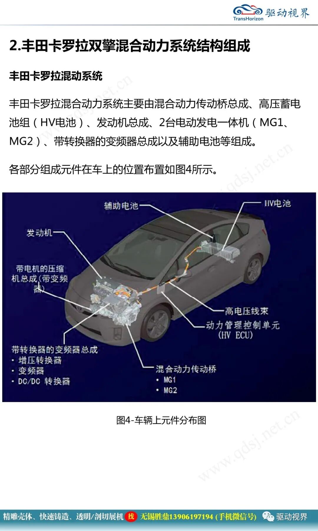 豐田卡羅拉雙擎混合動力系統結構原理和故障案例分析2.0的圖8