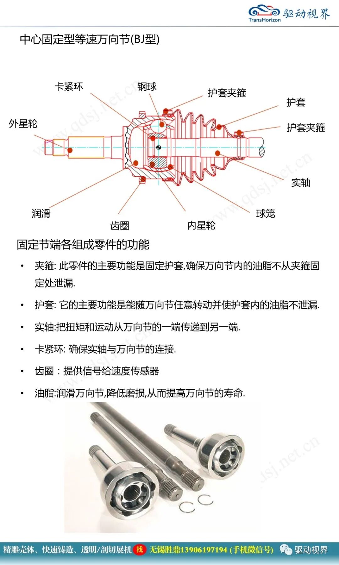 汽車驅動軸培訓材料1.0的圖27