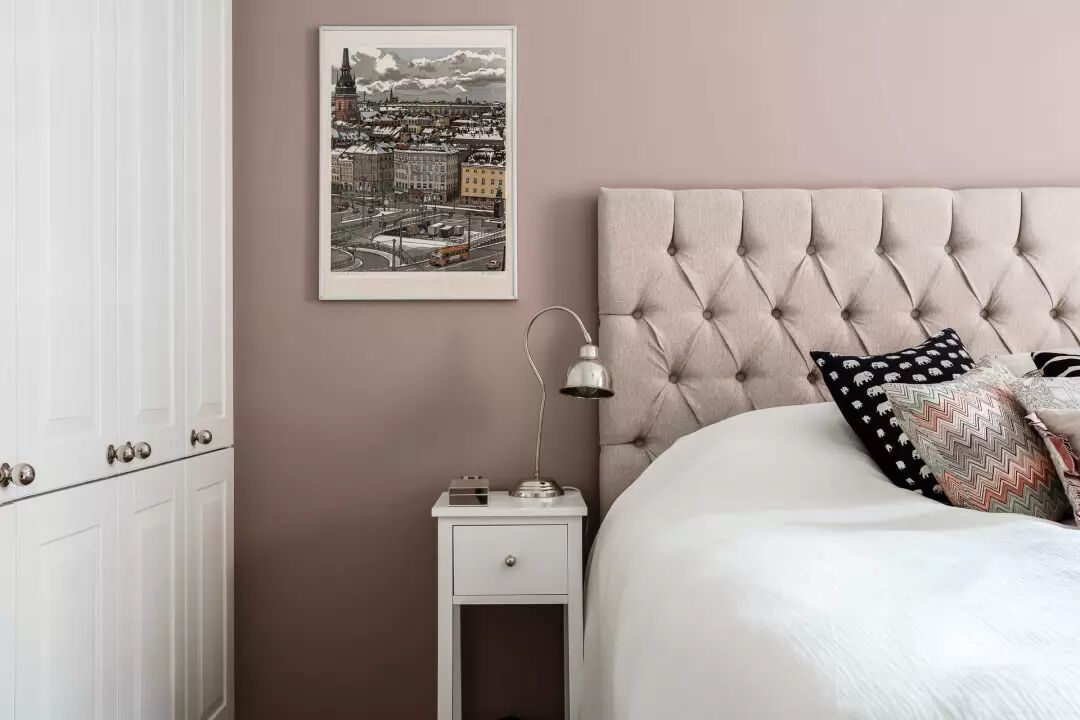 79平北欧风，大胆用色，打造一个复古个性的温馨小家！