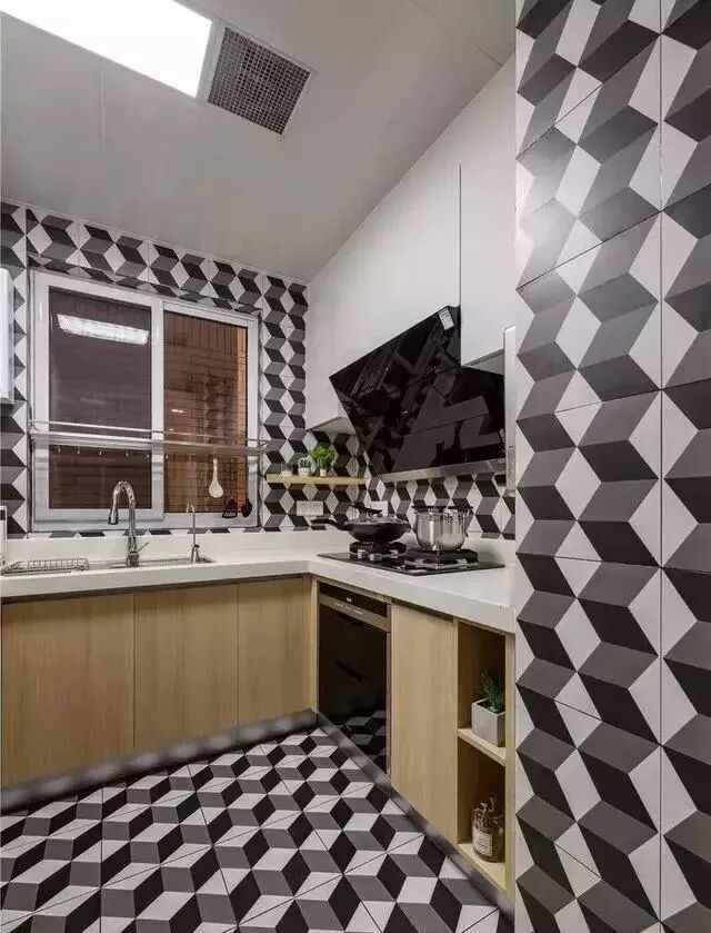 我見過最具實用的北歐風，108㎡客廳竟隔出10㎡的書房，太棒了！ 家居 第9張