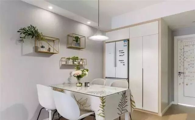 我見過最具實用的北歐風，108㎡客廳竟隔出10㎡的書房，太棒了！ 家居 第3張