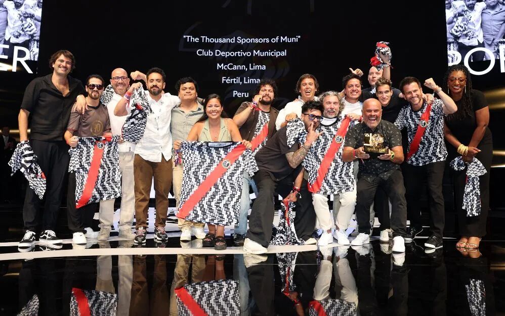 McCann Lima conquista el Grand Prix en Entertainment Lions for Sport para el  Perú - PRODU
