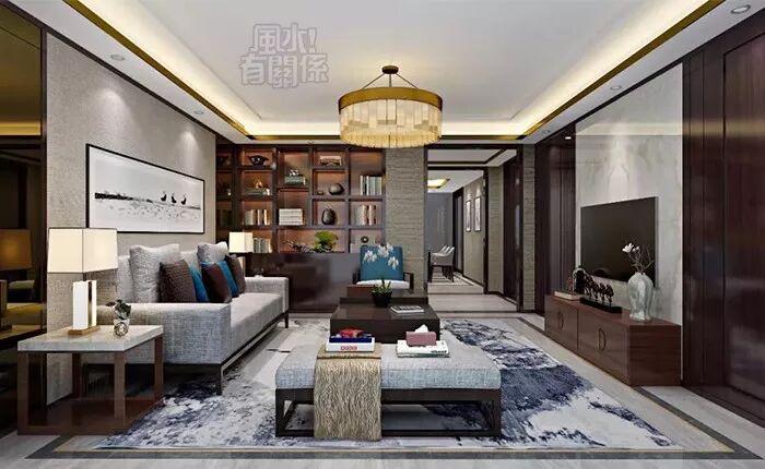 厕所门前挂一物，化煞招财好运来！