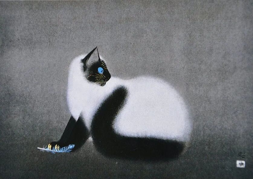 日本名画家加山又造