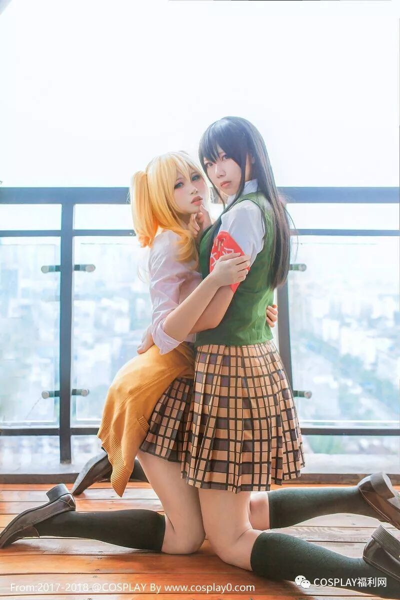 橘里橘气百合向蓝原柚子 蓝原芽衣cos姐妹花诱惑写真 Cosplay二次元网 微信公众号文章阅读 Wemp