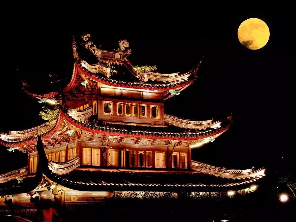 各地庆祝中秋节的习俗各地月色夜景