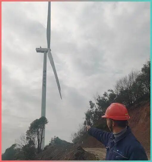 风力发电现场