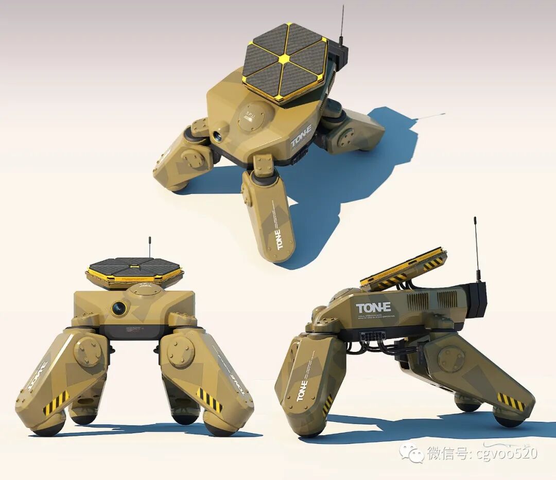 一个全能创作型3D设计大佬，满了设计师的各种“硬核”想象力~~膜拜下