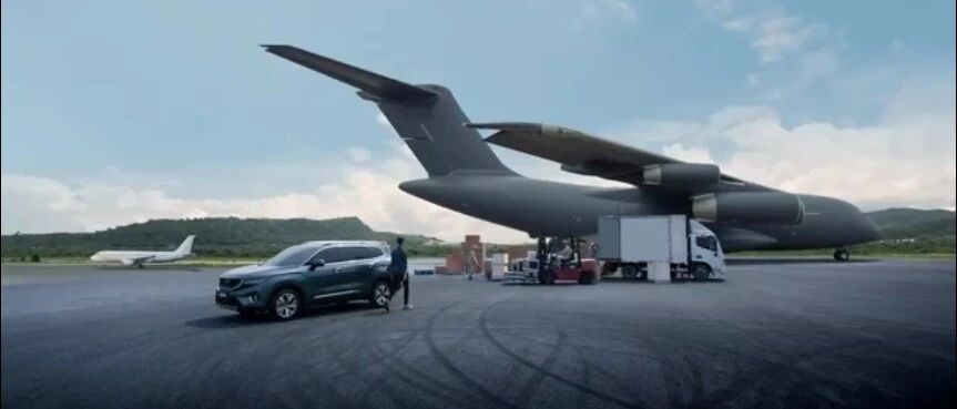 虚假宣传？某车企宣传新车时引用“运20”飞机形象被指侵权