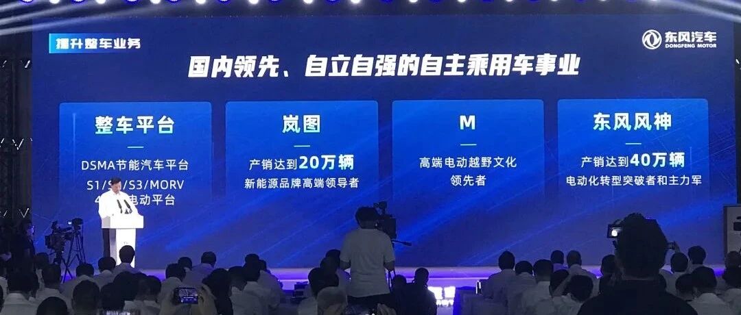 东风放技术猛料：亮相5个新平台+SOA架构计划+自主发布新市场目标|飞灵