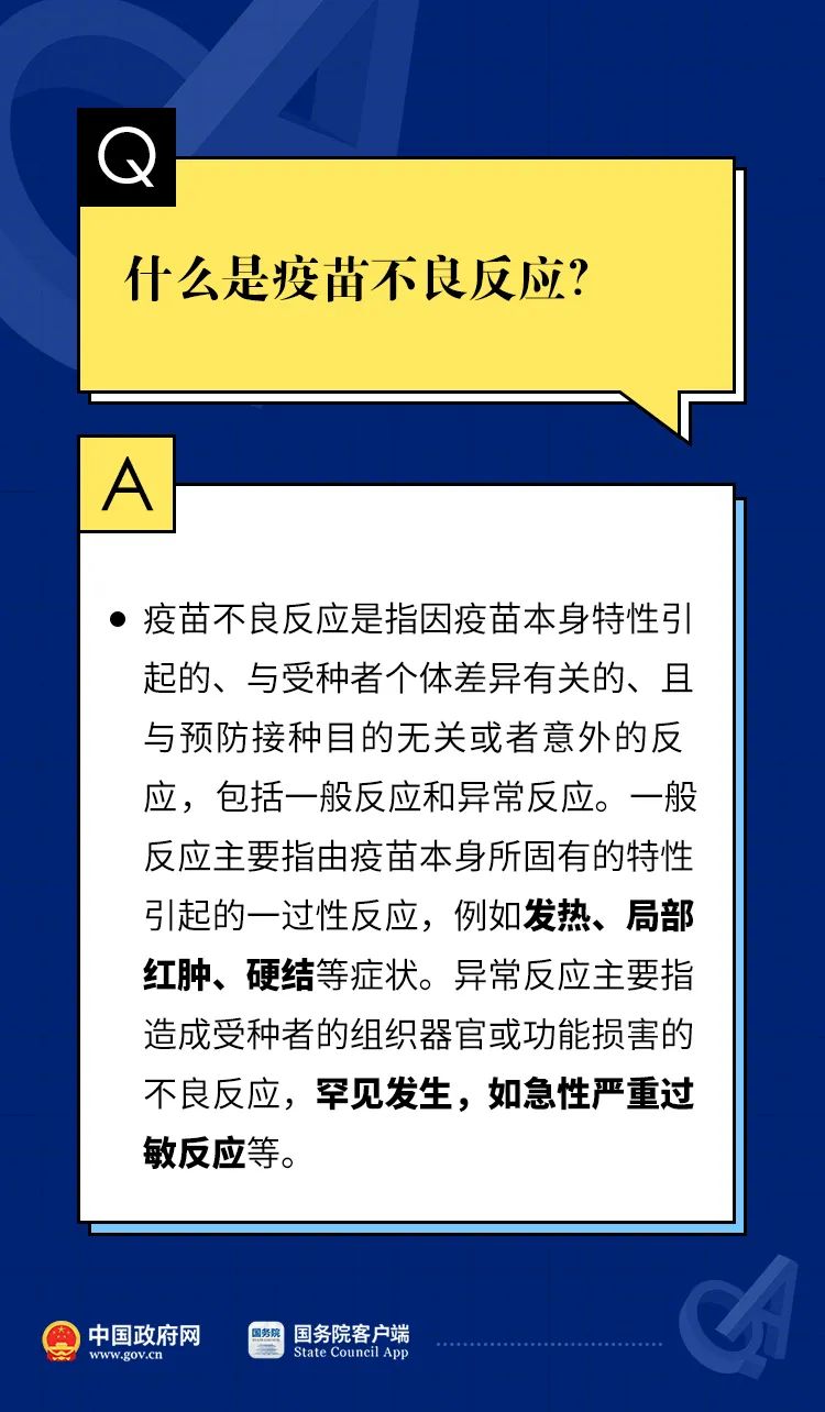 必看關於新冠疫苗接種不良反應12個權威解答