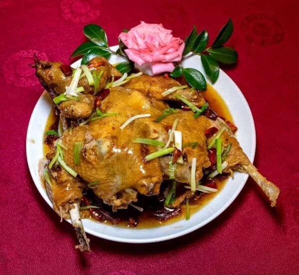 区级非遗美食盛山桂花鸡