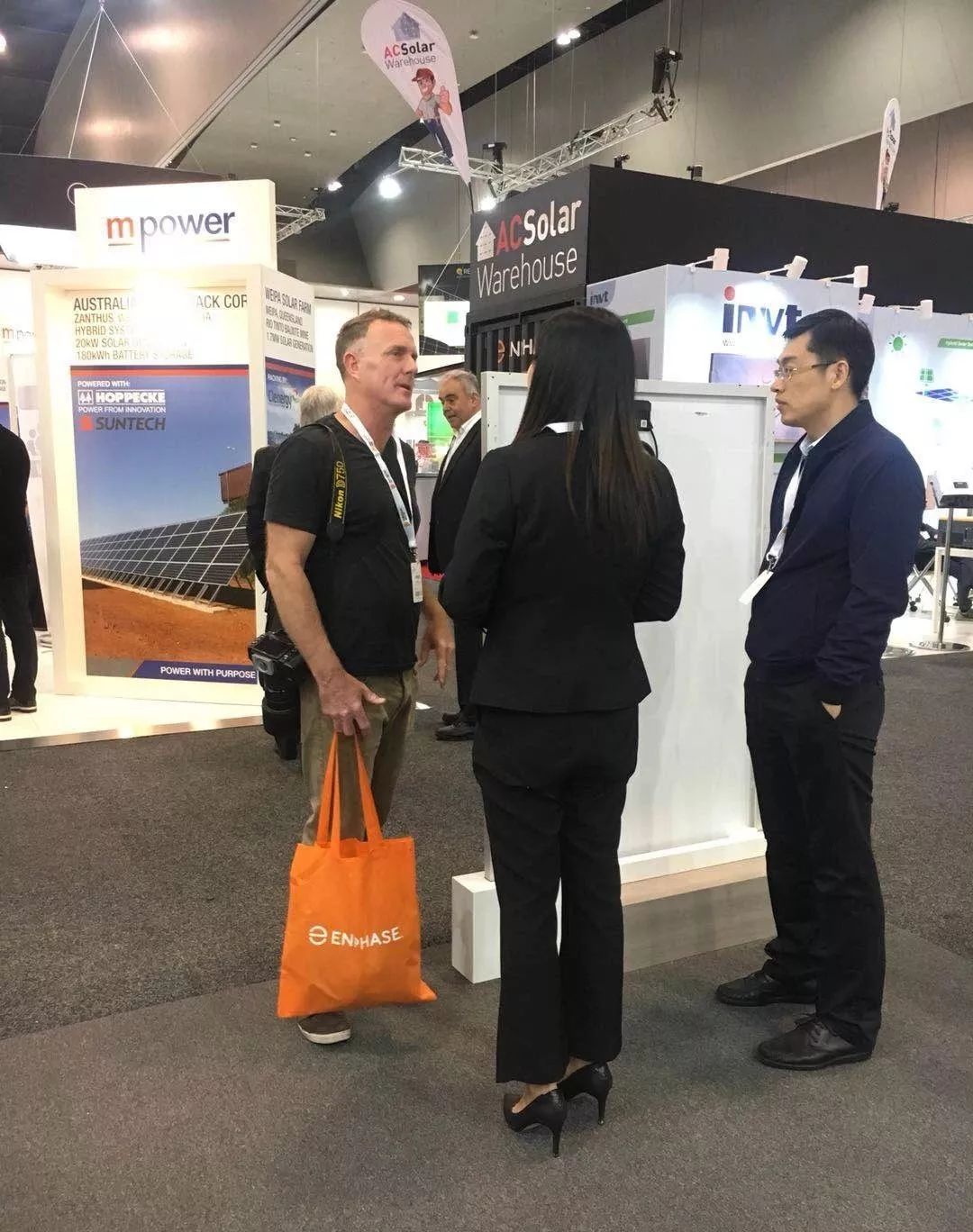 镇江公司亮相2018澳大利亚全能源展览会
