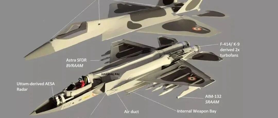 别小瞧印度的五代机，全部设备与歼20对标，还拥有更先进的发动机