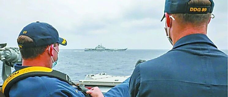 美国军舰擅自接近辽宁号，055大驱火力明显占优，为何放弃拦截？