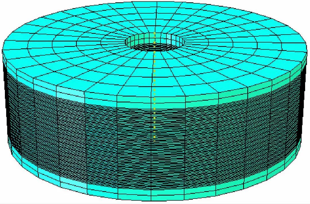 ABAQUS橡胶支座仿真：有初始转角的橡胶隔震支座水平力学性能研究的图8