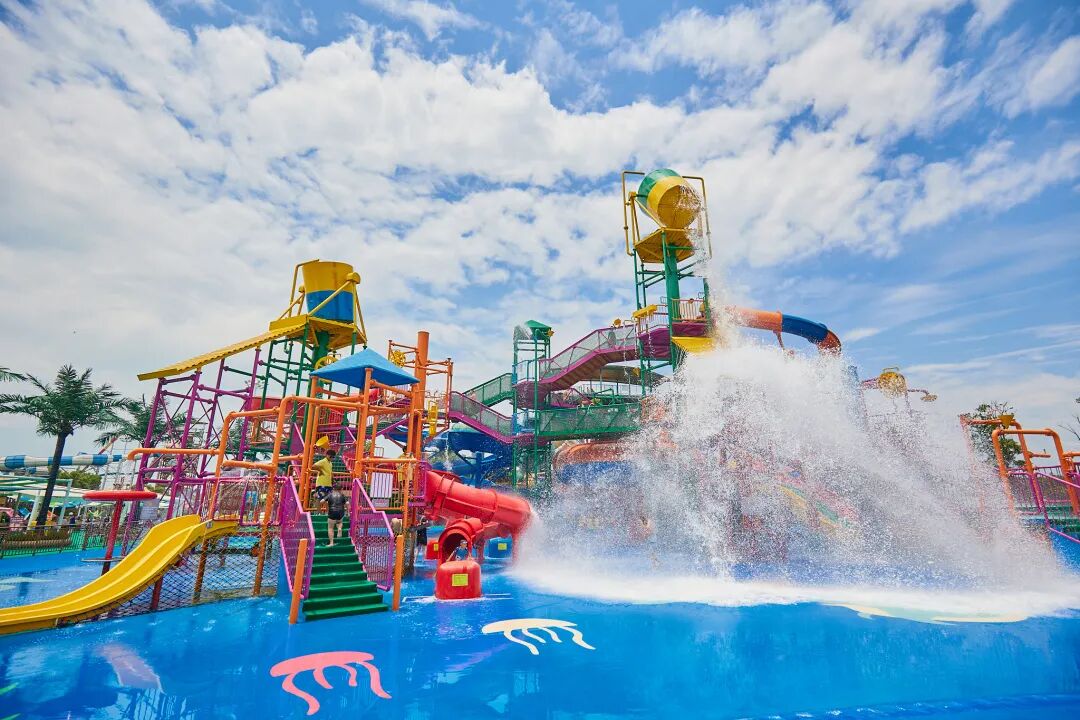 这些玩水乐园都免费!清凉又快乐!